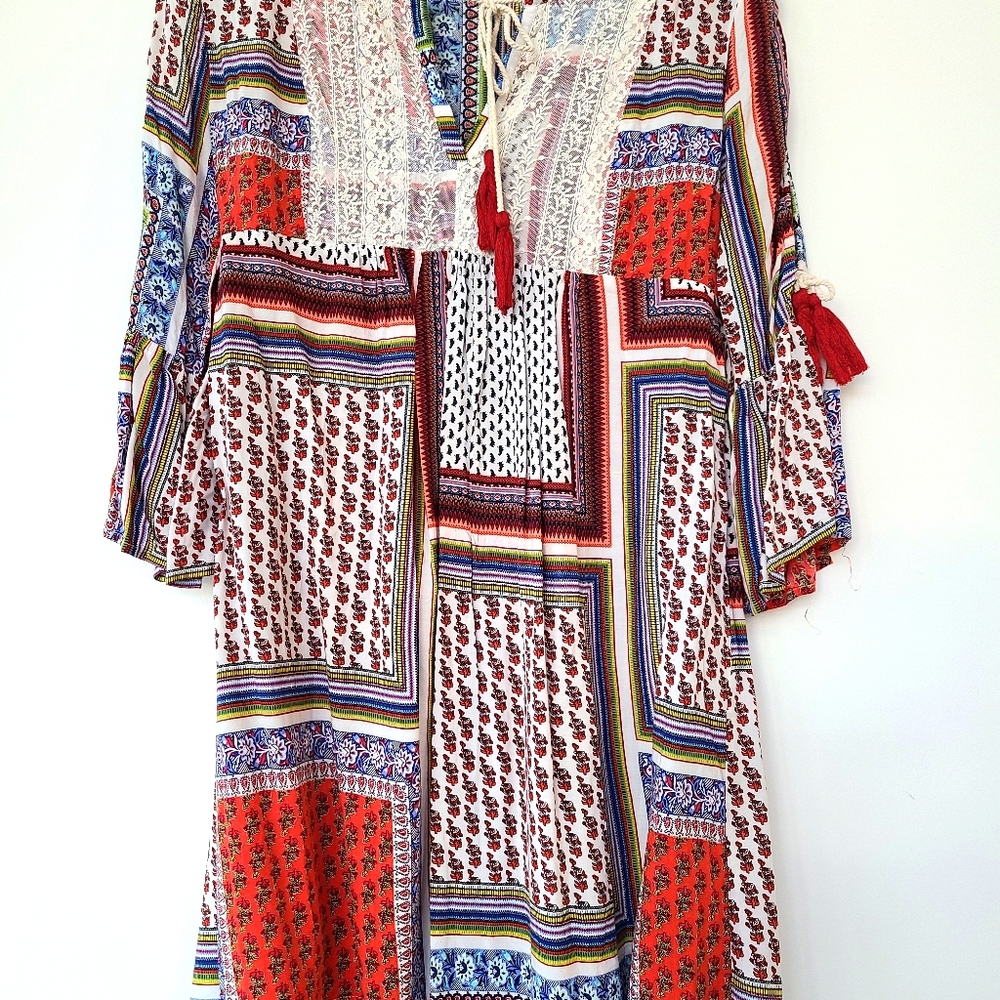 Kori America sleeves casual dress